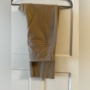 Old Navy Tan Pixie Straight Leg Pants (two pairs!)